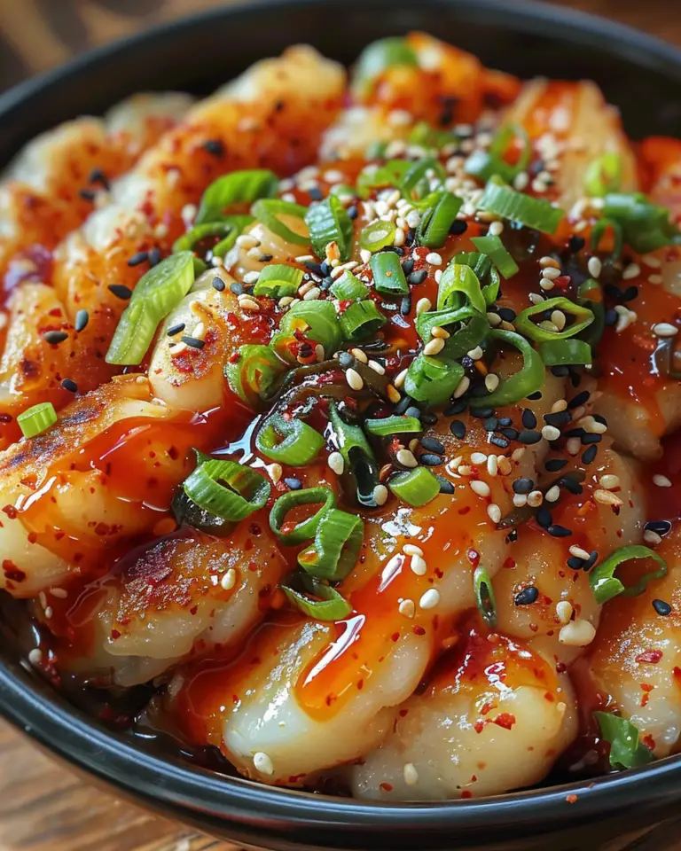 How to Make Spicy Korean Rice Cakes (Tteokbokki) – Authentic