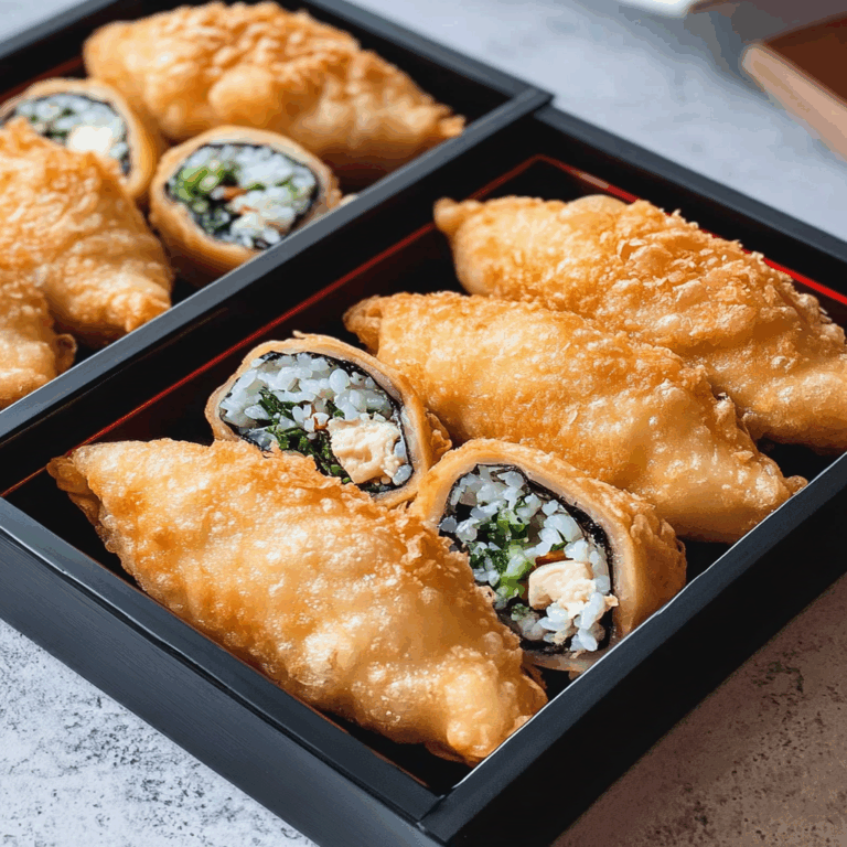 Inari Sushi (Tofu Pockets Filled with Rice)
